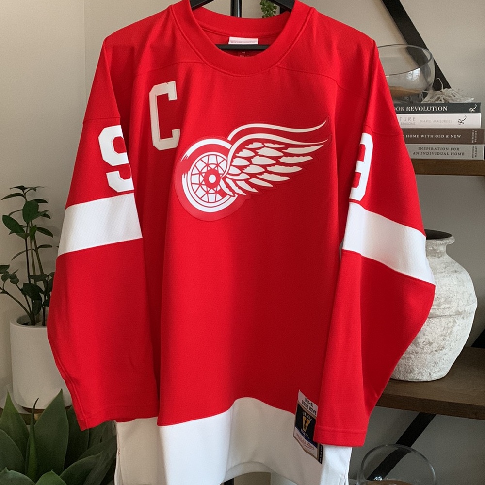 Gordie Howe Detroit Red Wings Mitchell & Ness 1960 Blue Line Authentic Jersey - Picture 4 of 11